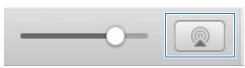 YAMAHA R-N803D - Mettez l'unité sous tension et démarrez iTunes sur le PC ou affichez l'écran de lecture de l'iPhone. - 2