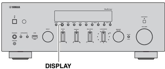 YAMAHA R-N803D - ■ Affichage des informations Radio Data System - 1