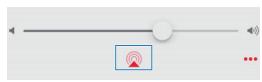 YAMAHA R-N803D - Mettez l'unité sous tension et démarrez iTunes sur le PC ou affichez l'écran de lecture de l'iPhone. - 1