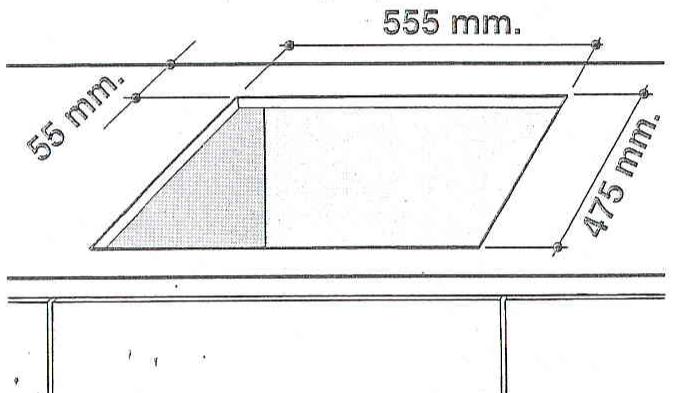 ARISTON TO 740 AS Inox - Installation des tables à encastrer - 2