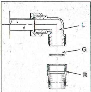 ARISTON TO 740 AS Inox - Raccordement gaz - 1