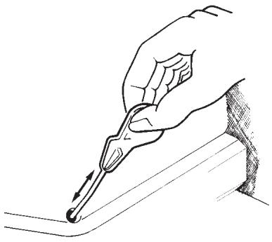 ROSIERES RIC 322/DF - SI L'ÉCLAIRAGE INTÉRIEUR DU RÉFRIGÉRATEUR NE FONCTIONNE PLUS, PROCESS DE LA FAÇON SUIVANTE: - 3