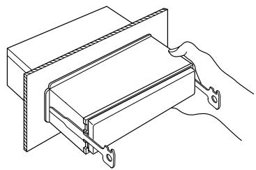 KENWOOD KDC-M4524 - Retrait de l'appareil - 3