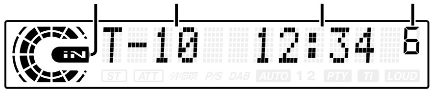 KENWOOD KDC-M4524 - Changer la langue pour la fonction Type de programme (PTY) - 2