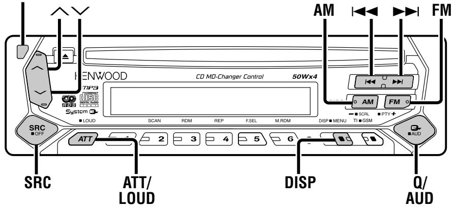 KENWOOD KDC-M4524 - Ordre de lecture d'un fichier MP3 - 2