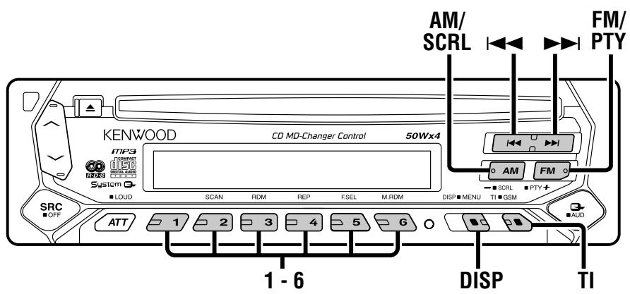 KENWOOD KDC-M4524 - Accord pré-réglé - 1