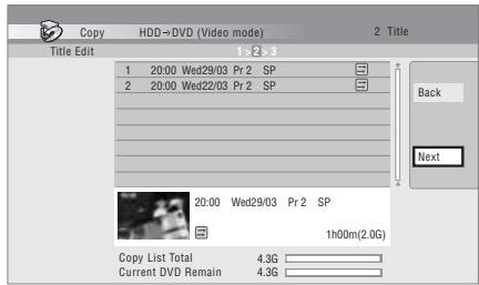 PIONEER DVR-LX60D - Selectionnez 'Next' pour - 1