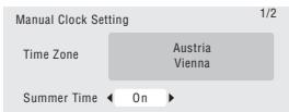 PIONEER DVR-LX60D - Sélectionnez 'Auto' si vous la mise à l'heure soit réalisée ajustement, ou bien selectionné pour effectuez vous-même cette - 5