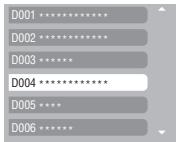 PIONEER DVR-LX60D - Utilisation de la Channel List (liste de chaînes) D.TV - 1