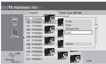 PIONEER DVR-LX60D - Folder Contents'. - 1