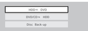 PIONEER DVR-LX60D - Sélectionnez 'HDD  DVD'. - 2