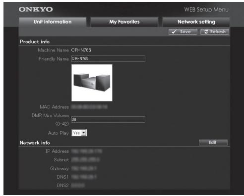 ONKYO CS-f765 - Mémorisation d'une station à l'aide d'un PC - 2