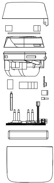 DARTY TAT3216WT/00 - Retrait de la batterie intégrée - 2