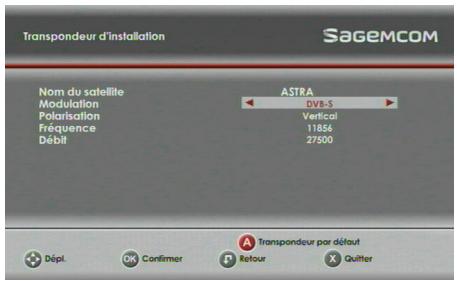 SAGEM DS 87 HD - Transpondeur d'installation - 1