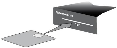 SAGEM DS 87 HD - Activation de la carte TNTSAT - 1