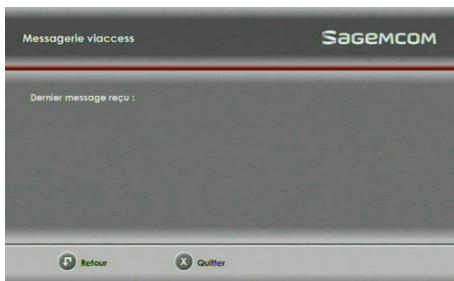 SAGEM DS 87 HD - Messagerie Viaccess - 1