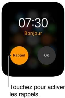 APPLE WATCH MODERNE 38 ACiER NOIRE - Régler des réveils - 9