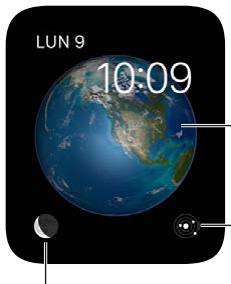 APPLE WATCH MODERNE 38 ACiER NOIRE - Astronomie - 1