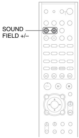 SONY RHT-G1000B - Sélection du champ acoustique - 2