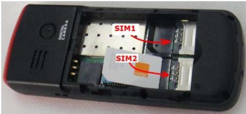 THOMSON TH-1035 - Insérer etPTRirer la carte SIM - 2
