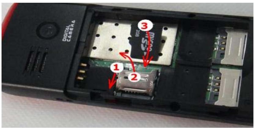 THOMSON TH-1035 - Utilisation de la carte Micro SD - 1