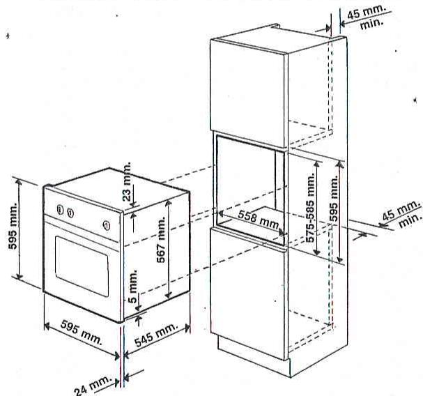 ARISTON FD 97 C.1/E WH - Installation des jours à encastrer - 2