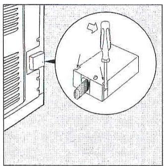 ARISTON FD 97 C.1/E WH - Montage du cordon d'alimentation - 1