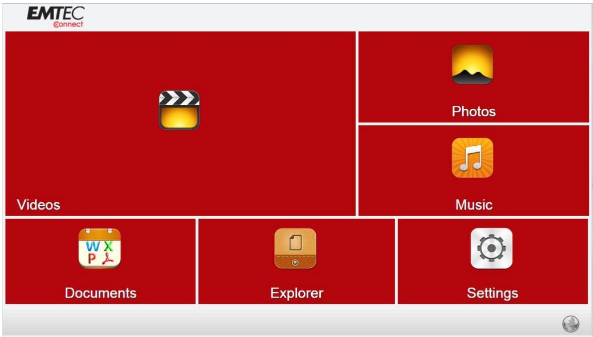 EMTEC 500GO WIFI USB 3.0 - Page d'accueil - 1