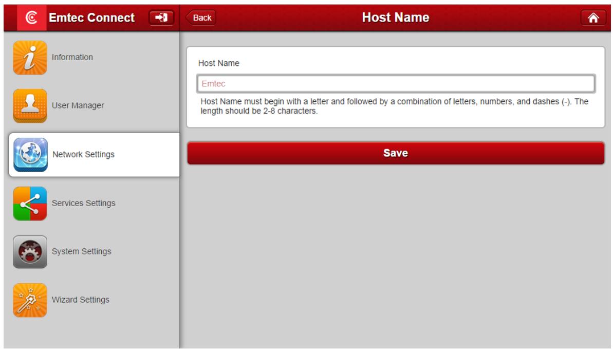 EMTEC 500GO WIFI USB 3.0 - Nom d'hôte - 1