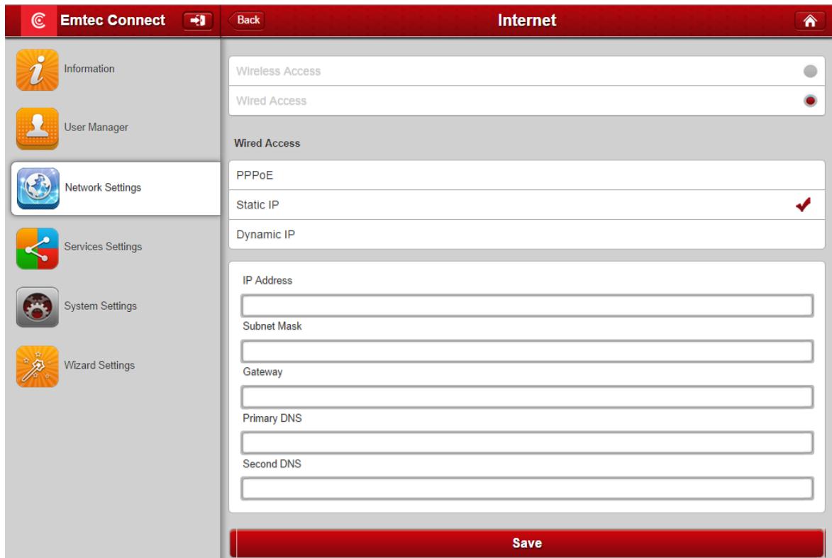EMTEC 500GO WIFI USB 3.0 - Accès cable : - 2