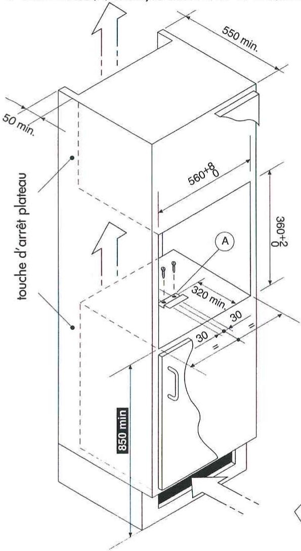 SCHOLTES MWI241AN - INSTALLATION DANS UN MEUBLE - 1