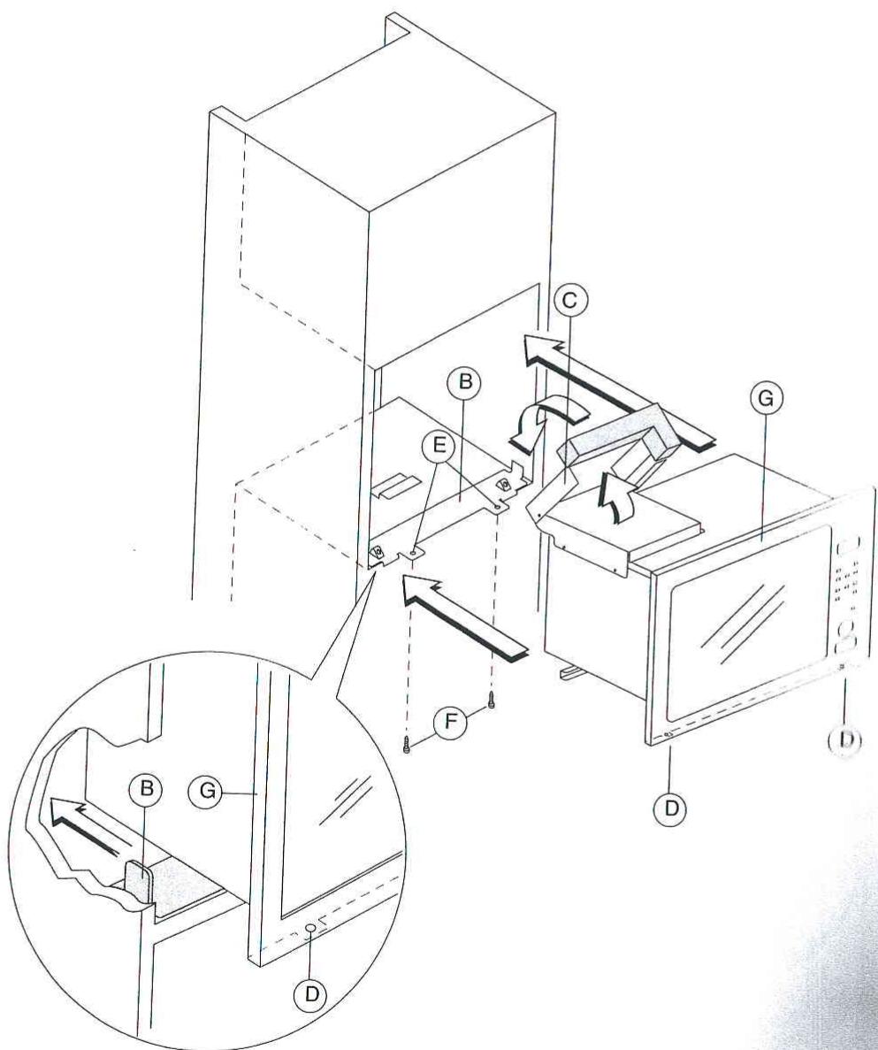 SCHOLTES MWI241AN - INSTALLATION DANS UN MEUBLE - 4