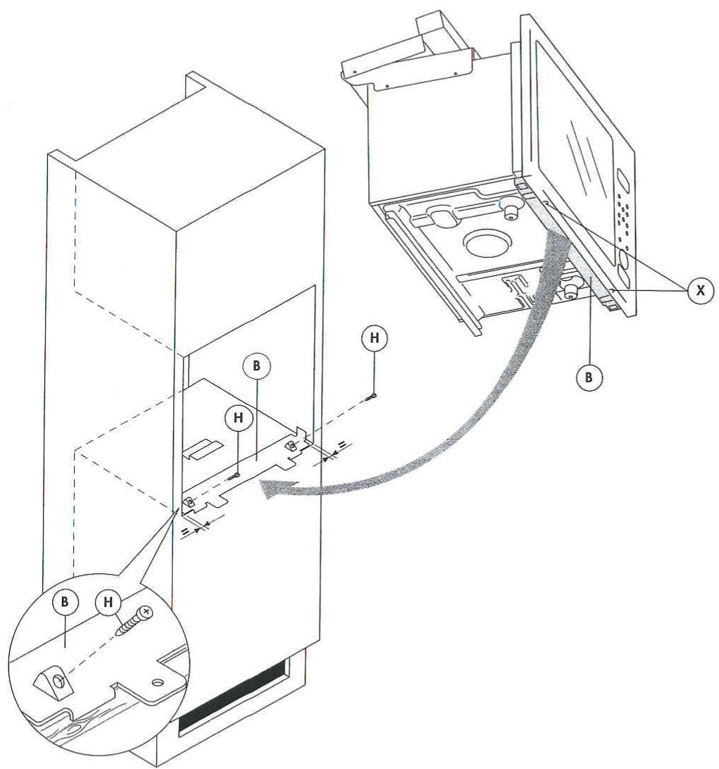 SCHOLTES MWI241AN - INSTALLATION DANS UN MEUBLE - 3