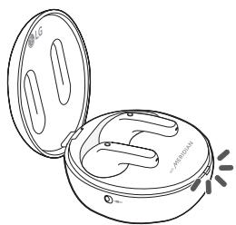 LG TONE-T90Q - Vérification du statut de la batterie - 1