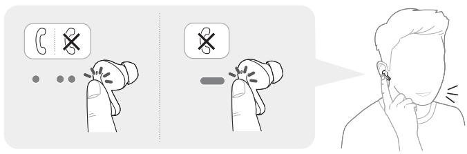 LG TONE-T90Q - Recevoir un appel téléphonique - 1