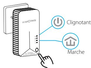 DARTY CPL500W - Pour connecter un réseau de courant porteur en ligne sécurisé existant: - 2
