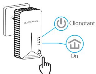 DARTY CPL500W - Configurer un réseau de courant porteur en ligne sécurisé par appairage (recommendé) - 2