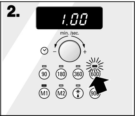 NEFF H5430 - Mémoriser les réglages - 2