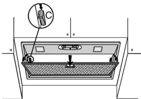 FAURE CGH 173 W/1 - Pour-retirer le filtré à charbon actif : - 1