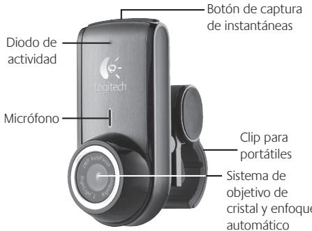 LOGITECH QuickCam Pro for Notebooks - Espanol - 1