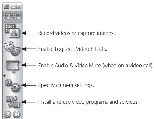 LOGITECH QuickCam Pro for Notebooks - QuickCam Software Features - 1