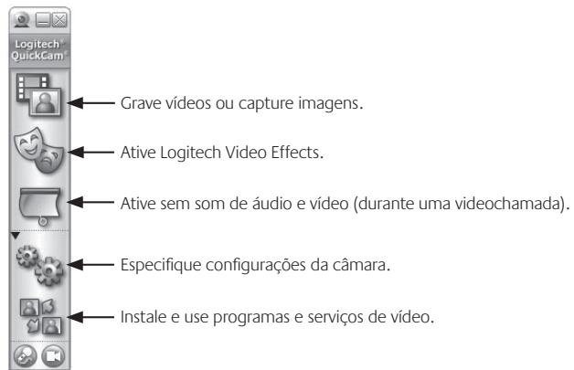 LOGITECH QuickCam Pro for Notebooks - Recursos do software da QuickCam - 1