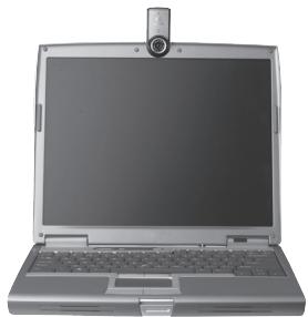 LOGITECH QuickCam Pro for Notebooks - Position Your Camera, Microphone, and Speakers - 1