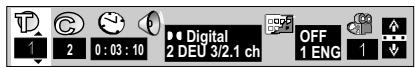 PANASONIC DVD-S35 - Menus d'écran - 1