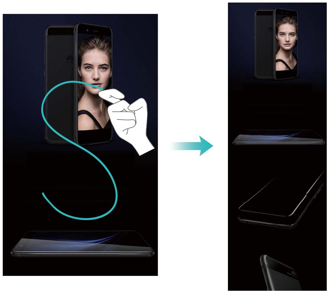 HONOR VIEW 10 BLEU - Faire des captures d'écran défilantes pour conserver des écrans entiers - 2