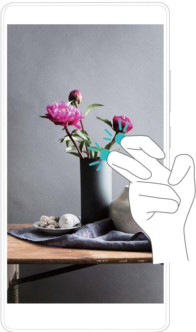 HONOR VIEW 10 BLEU - Utiliser une combinaison de touches pour faire une capture d'écran : appuyez - 2