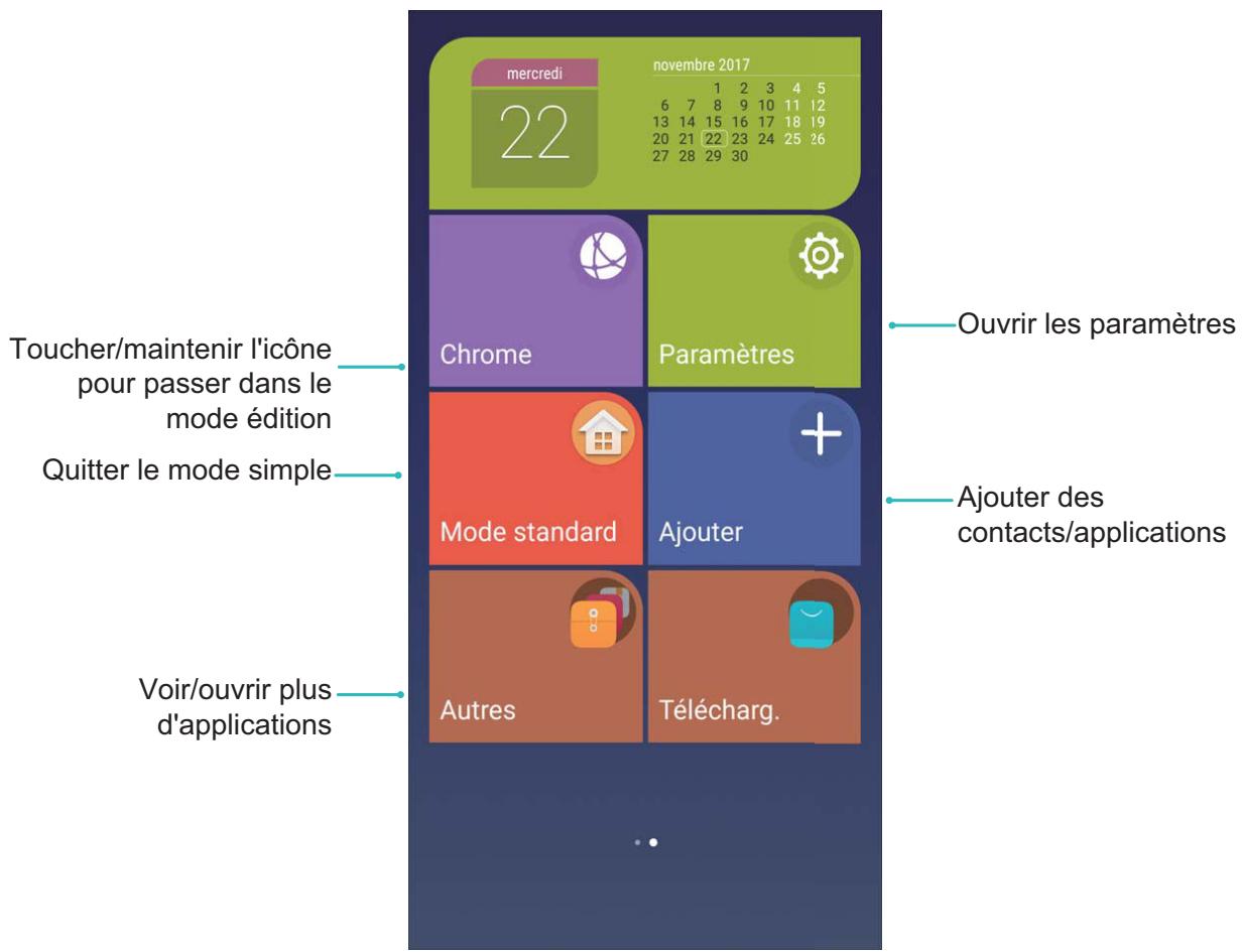 HONOR VIEW 10 BLEU - Revenir aux fondamentaux avec le mode simple - 1