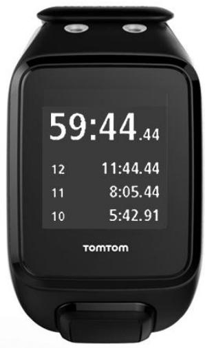 TOMTOM SPARKMU+LARGE NOIR - Utilisation du chronomètre - 1