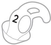 BOSE QC EARBUDS - UTILISATION D'UN EMBOUT D'UNE AUTRE TAILLE - 2