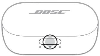 BOSE QC EARBUDS - VÉRIFICATION DU NIVEAU DE CHARGE DE LA BATTERIE DE L'ETUI DE RECHARGE - 1
